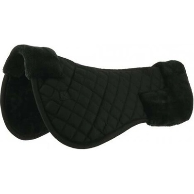 Riding World Podsedlová podložka umělý beránek černá – Zboží Dáma