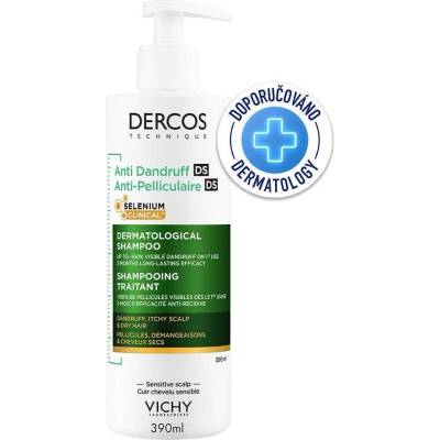 Šampón proti lupinám Vichy Dercos pre suché vlasy 390 ml