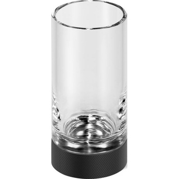 Decor Walther Чаша за четки за зъби Club черен мат (0854860)