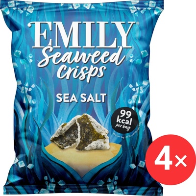 Emily Křupavé mořské řasy mořská sůl 4 x 18 g