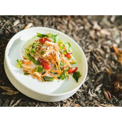 Asijské veganské degustační menu pro dva