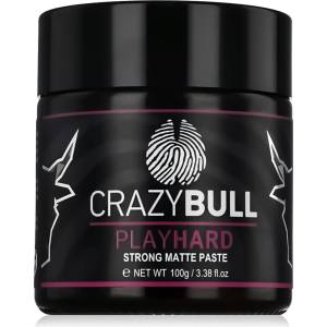 CrazyBull Play Hard Strong Matte Paste 100 g