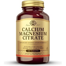 Solgar Calcium Magnesium Citrate Vápnik a horčík 100 tabliet