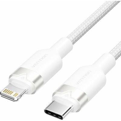Vention LALWF USB 2.0 Type-C Male to Lightning Male 3 A, 1m, bílý