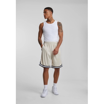 Urban Classics Мъжки къси панталони в светлобежов цвят Urban Classics Stripes UB-TB243-14143 - Светлобежов, размер S