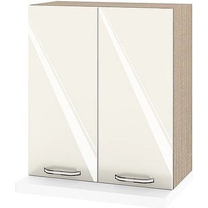 ИРИМ Горен кухненски шкаф за аспиратор Сити МФ-Крийм гланц-11-13 60 см