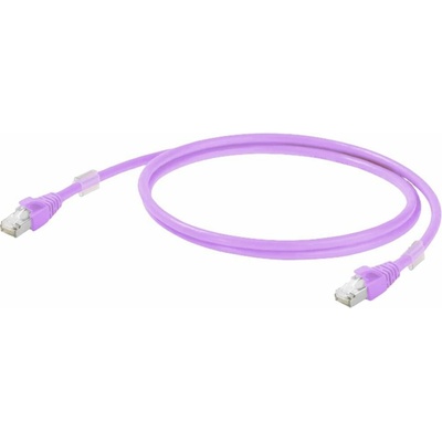 Weidmüller 2701550010 RJ45 CAT 6A S/FTP 1m fialový
