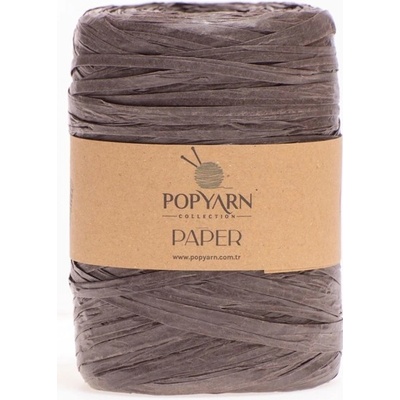 Popyarn papírová příze Paper B501 - hnědá