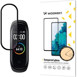 Wozinsky защитно закалено стъкло за Xiaomi Mi Band 5/Mi Band 6 - Черен KP13968