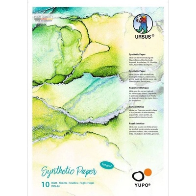 URSUS Syntetický papír YUPO A4 (192 g/m2, 10 listů)