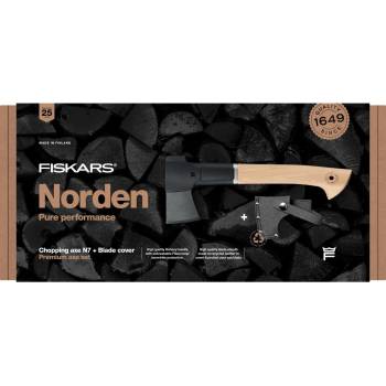 Fiskars Къмпинг сет: Брадва за къмпинг Norden N7 и предпазител за острието (FS 1051147)