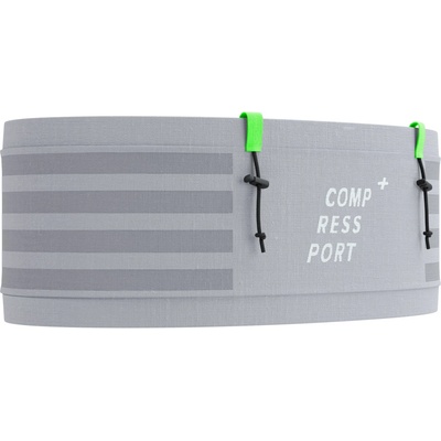 Compressport Чанта за кръст Compressport Free Belt Pro Hip bag - Gray Violet / Neon Green - размер M/L (510-5212-0312)