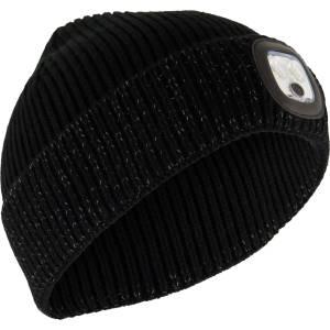 P. A. C P. A. C. Зимна шапка (beanie) P. A. C. Lumo Reflective Led Beanie - Black - размер One Size (904-5150-0111)