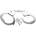 Pipedream Fetish Fantasy Beginner's Metal Cuffs Silver