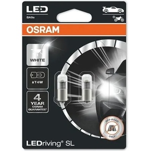 OSRAM LEDriving - BA9s - T4W / 6000K - 3893DWP (0354) (1234) - комплект 2бр (3893DWP)