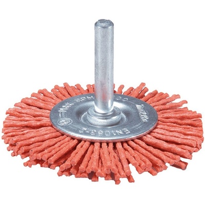 Makita Дискова четка за бормашина от найлон Makita - ф 50x10x7 mm, ф 6 mm (D-45571)