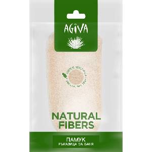 AGIVA Памучна ръкавица за баня, 1 бр (3041731)