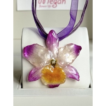 Meganflo Триизмерна орхидея в лила