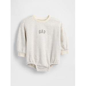 GAP Бебешко боди с логото на Gap GAP | Byal | Момчешки | 12-18 месеца