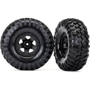 Traxxas Гуми монтирани на джанти за TRX-4 Traxxas Tires and wheels, assembled, glued (TRX-4 Sport wheels, Canyon Trail 2.2 tires) TRX8181 (TRX8181)