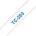 Brother P-Touch TC-203 blue on white 12mm (TC203)
