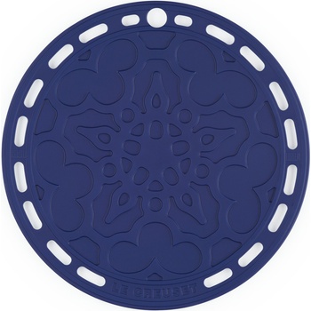 Le Creuset Подложка за горещи съдове Le Creuset с шарка 20 см наситено небесносиня (93007300220000)