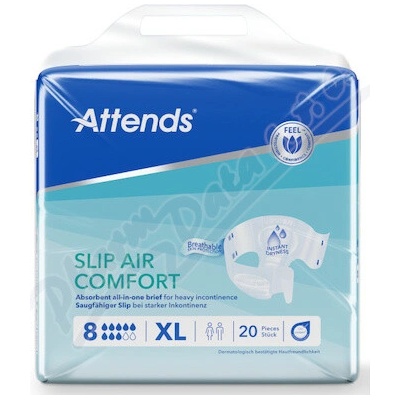 Attends Slip Air Comfort 8 XL 20 ks