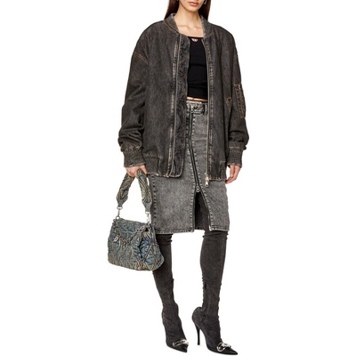 Diesel De-pencil-z Skirt čierna