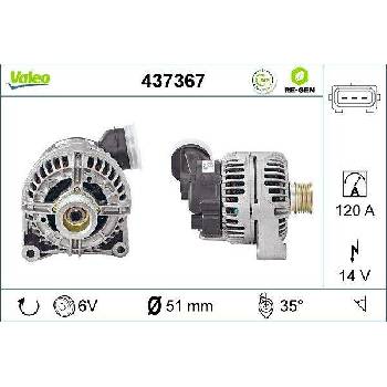 generátor VALEO 437367 437367