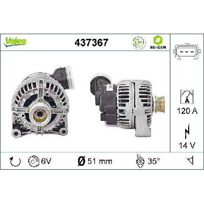 generátor VALEO 437367 437367