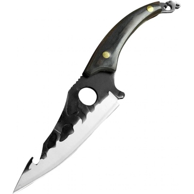 HARAHU Кухненски нож за рязане ne-25838 - Кафяво / Черно kp25838 (ne-25838)