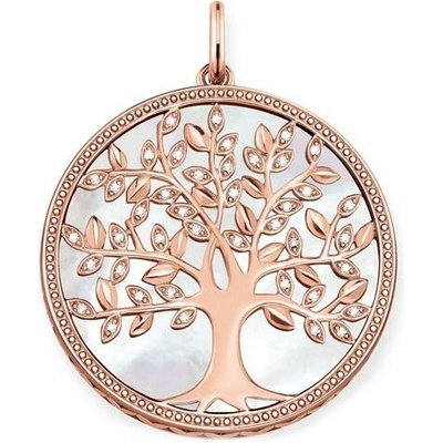 Thomas Sabo Přívěsek Bílý strom lásky PE761 435 14 Sterling silver rose
