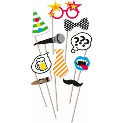 Rekvizity do fotokoutku - Funny Vol. 2 - 10 ks – Zboží Dáma