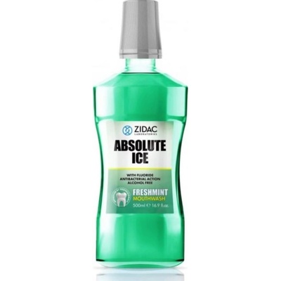 Zidac Laboratories Absolute Ice Freshmint Mouthwash 500 ml