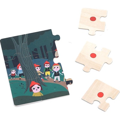 Vilac puzzle O Palčekovi 4 v 1