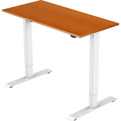 Delso Adjuster 140 x 70 cm bílý / třešeň