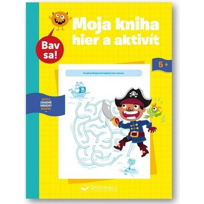 Moja kniha hier a aktivít 5+
