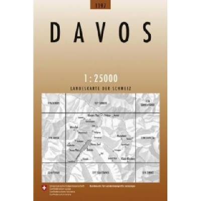 Swisstopo 1 : 25 000 Davos