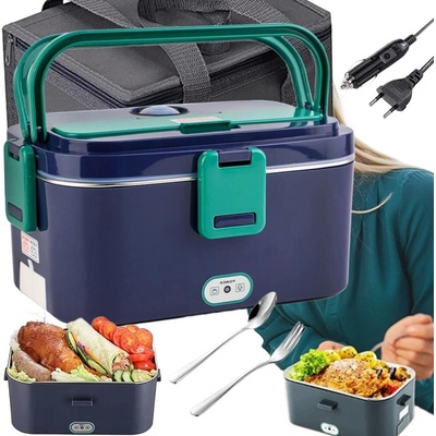 ELEKTRICKÝ LUNCH BOX 1,8L 60W 220V/12V/24V OHŘÍVAČ JÍDLA DO AUTA – Sleviste.cz