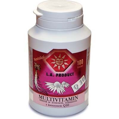 Multivitamin minerál + Ženšen + Echinacea + Koenzym Q10 100 tablet