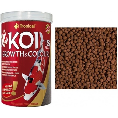 Tropical Koi Growth & Colour Pellet S 1000 ml, 400 g