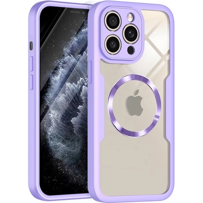 Techsuit Калъф за iPhone 11 Pro Max + Протектор - ColorVerse 360 MagSafe MagSafe Series - лилав