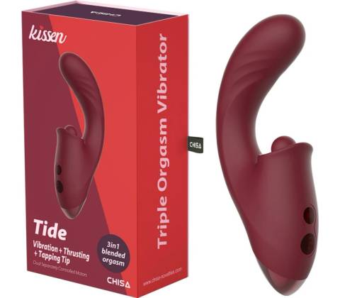 Kissen Tide Red