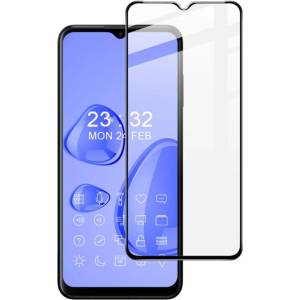  Удароустойчив стъклен протектор покриващ целия екран марка IMAK Pro за Nokia G60 5G - с черна рамка
