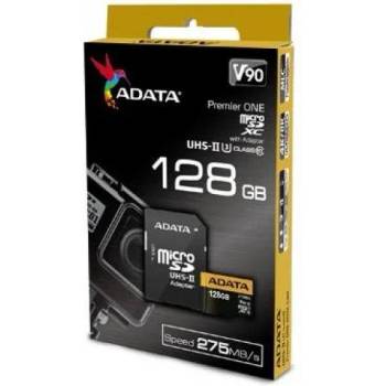 ADATA Premier ONE microSDXC 128GB C10/U3/V90 AUSDX128GUII3CL10-CA1