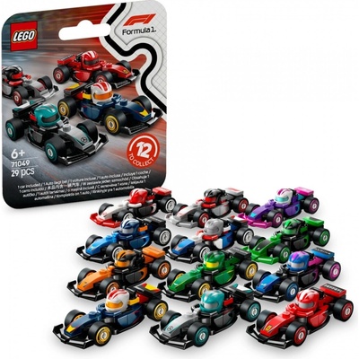 LEGO® Minifigúrky 71049 Zberateľské pretekárske auto F1 36 ks