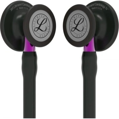LITTMANN 3M Cardiology IV 6203 Black Finish Edition, kardiologický stetoskop, black/violet