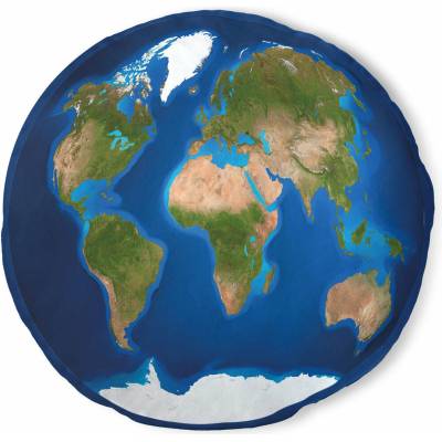 Impar koulatý polštář Planeta Země (KULATY-POLSTAR-ZEME)