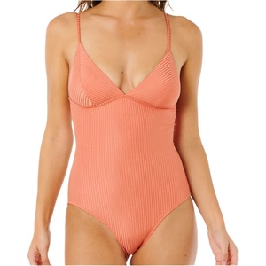 Rip Curl Дамски бански костюм Rip Curl Women's Luxe Surf Good One Piece Swimsuit - Red - размер XL (150-5966-0216)