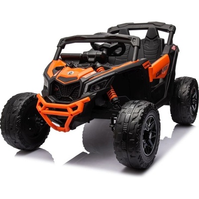 LeanCars elektrická bugina Can-am DK-CA003 4x200W batéria 24V5Ah 2024 oranžová